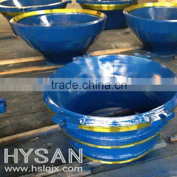 High Manganese Mantle Cone Crusher Parts Spare Parts