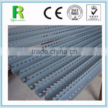 High Quality Powder Coated Slotted Steel Angle Bar