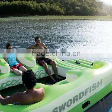 Inflatable water float Island