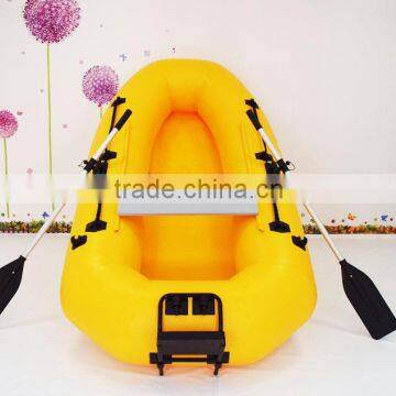 inflatable boat withe paddles