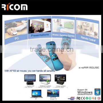 air fly mouse for lg smart tv,air mouse Anti-shake algorithm,air mouse for Motion Sense Games--T31--Shenzhen Ricom