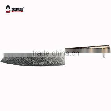 440C Cored 67 Layers Damascus Santoku Knife Smart Wife