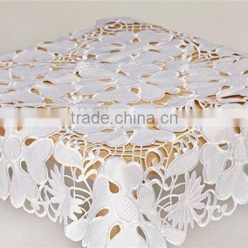 table cloth for weddings, White polyester table cloth