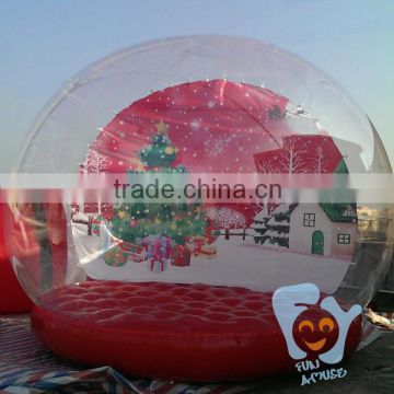 Customize Chrismas Inflatable Snow Globe