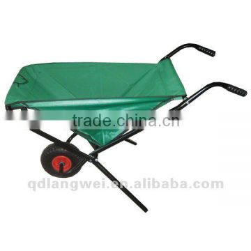 Folding canvas garden wheelbarrow TC1001