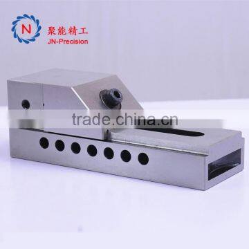 QKG Precision Tool Vises, Drilling High Tensile Steel photo-1