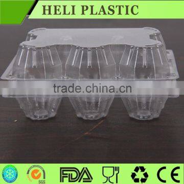 15 eggs pack plastic tray plastic cutlery