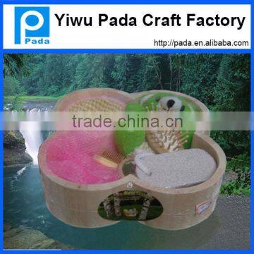 wooden Manufacture Bath Set