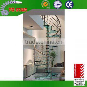 YG 9002-26 Exterior Steel Spiral Stair