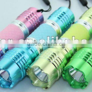 1pc Straw Hat LED Aluminum flash light torch