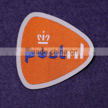 Custom Woven Patch Badge And Woven Patches With Overlock For Clothing photo-4