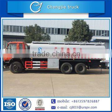 Hot sale top quality 6x4 dongfeng 20cbm fuel tank truck