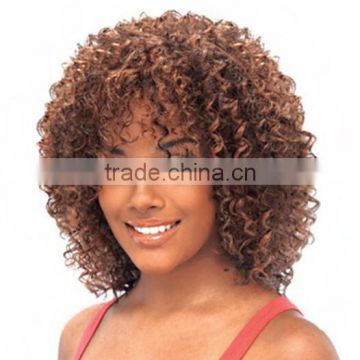 Short Afro Kinky Curly Brazilian Hair Extensions Curly Weave Hair