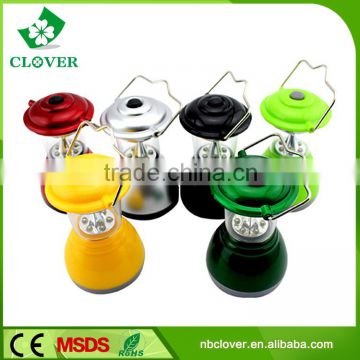 Hand using chinese 6 led ABS material mini lantern for camping