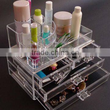 acrylic cosmetic makeup organizer