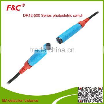 F&C M12 NPN PNP round photoelectric switch for automation door