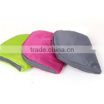 Promotional Green Nylon Foldable Travel Backpack photo-6