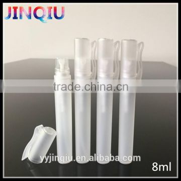 PP Plastic Type and hand sanitizer usage empty 8ml spray bottle