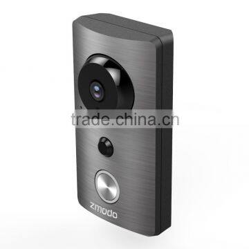 Zmodo Wireless network vedio and two-way audio with long distance PIR camera Pivot smart doorbell