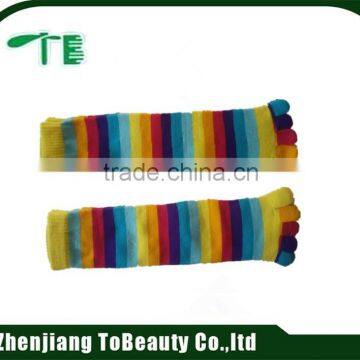 polar fleece colorful split toe socks