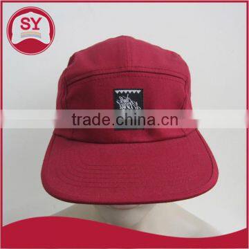 flat brim 5 panel cap,custom design 5 panels cap,cheap flat brim cap