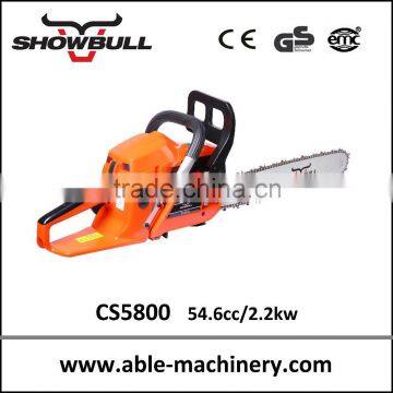 petrol chain saw wood cutting machine CS5800 magnesium alloy starter