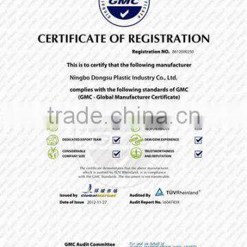 Global manufacturer certificate