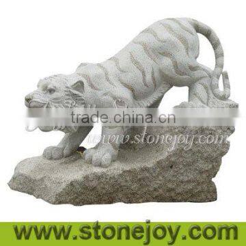 Tiger Granite Animal Sculpture