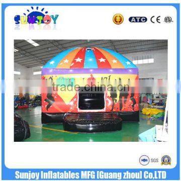 New design factory price disco dome inflatable bouncer castle for sale