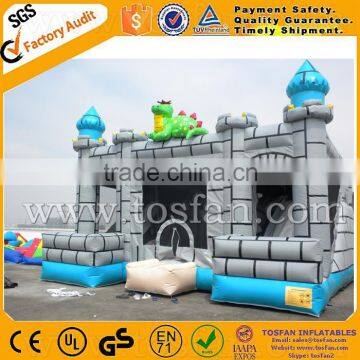 Dragon Inflatable Bouncy Combo With Double Slide A3029