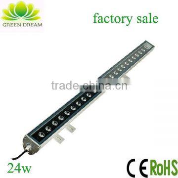 CE&RoHS approved factory directly sale led wall washer light 24w