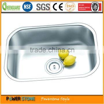 Handmade Single Bowl Stainless Steel Undermount Sink