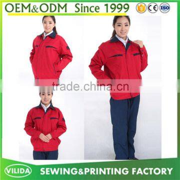 Good Quality Industrial Working Safety Uniform Security Safety Worker Uniform Customized photo-5
