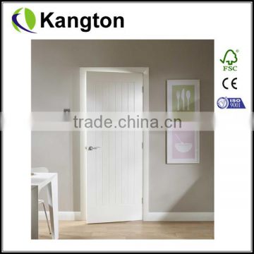 white interior wooden door