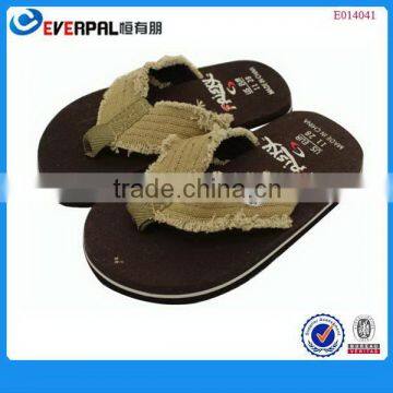 logo branded children flip flop