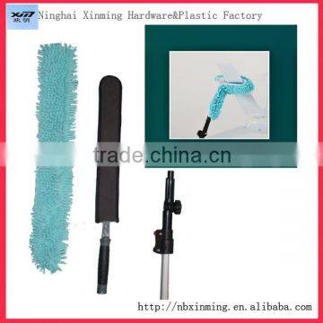 Hot sale long telescopic pole with handle microfiber duster