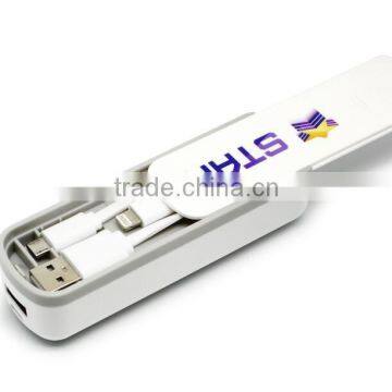UL Certification Approved the Smallest Mini Power Bank 2200mah to 2600mah With Free Logo Colorful and Charger Usb Fuction photo-2