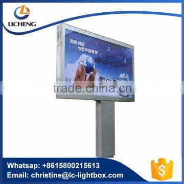 Strong wind-resistance outdoor nice appearance advertising scrolling billboard