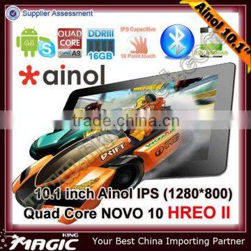 Top sale! Ainol Hero II brand 1.5GHz china quad core tablet pc