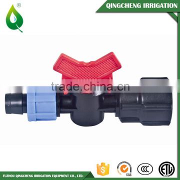 Driptape Irrigation Plastic Female Threaded End Ball Valve