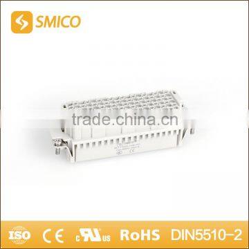 Industrial Crimp Terminal Copper Alloy 108Pins Current 10A Voltage 250V Heavy Duty Connector Similar Harting 09161083001 /3101 photo-2