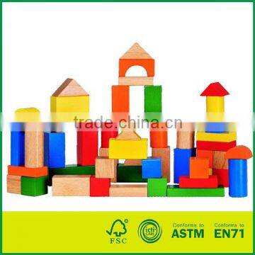 High quality wooden building block