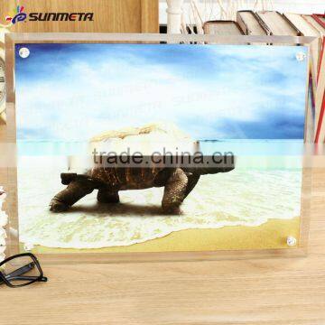 Sunmeta beautiful 390*290*10mm blank sublimation glass photo(BL-13)