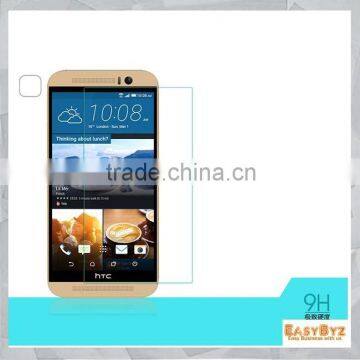 New 0.3mm Super Clear Tempered Glass Screen Protector 2.5D Protective Film for HTC One M9