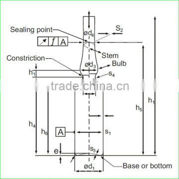 ISO & YBB certificate glass ampoule Type B