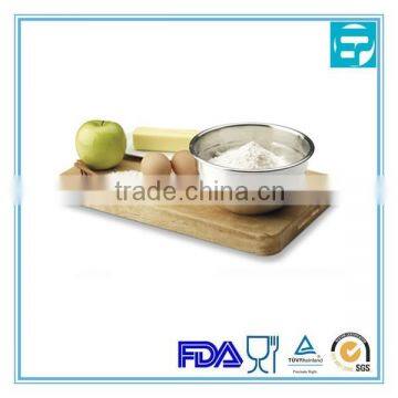 Stainless Steel mixing bowls for cake making with silicone bottom