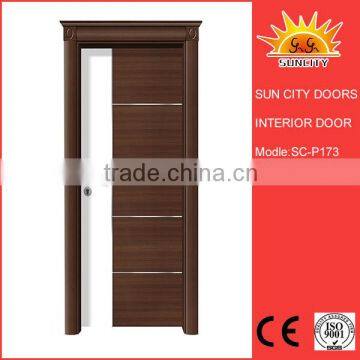 Elegant design interior PVC door SC-P173