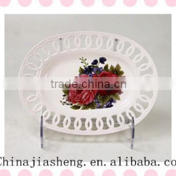 high quality and cheap plastic plate for dessert