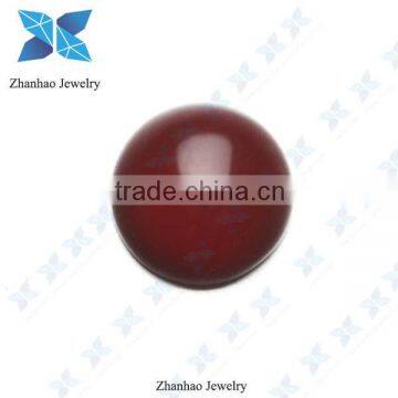 semi precious round smooth face crystal glass stone