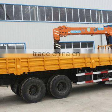 8ton Quicklift Compact Cranes, SQ8S4, hydraulic truck crane with telescopic booms.